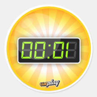 Pegatina Redonda Weplay Props Series 1 - Embrague!