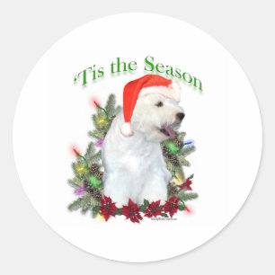 Pegatina Redonda West Highland White Terrier ‘Esto