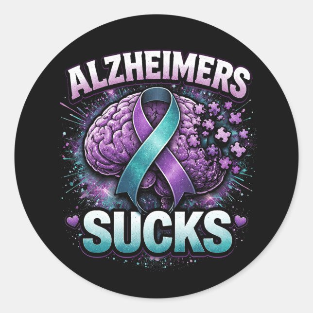 Pegatina Redonda When Memories Fade (Anverso)