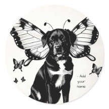Whispers of Wings | Custom dog art