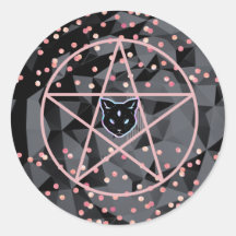 WiizyWitch Magic Witch Cosmic Cat Pentacle Magick