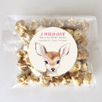Wild One Pink Spot Fawn Baby Shower