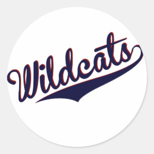 Pegatina Redonda Wildcats