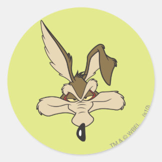 Pegatina Redonda WILE E. COYOTE™ Shot