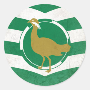 Pegatina Redonda Wiltshire