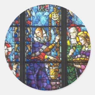 Pegatina Redonda Windows 2001