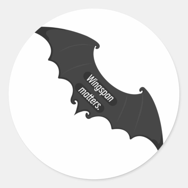 Pegatina Redonda Wingspan S Pegatina1 (Anverso)