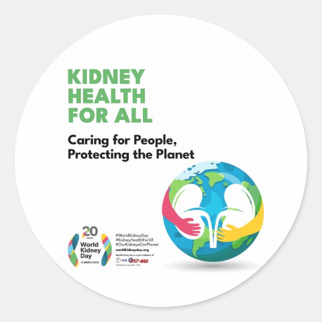 Pegatina Redonda WKD 2026 Stickers (Anverso)