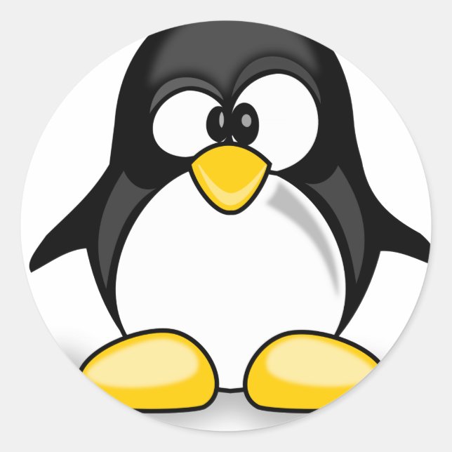 Pegatina Redonda Wobbly Pete (Anverso)