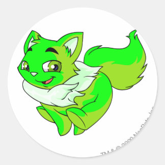 Pegatina Redonda Wocky Gslow
