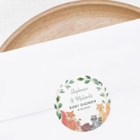 Woodland Animals Parejas Baby Shower