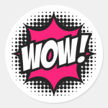 WOW! Estilo de libro de historietas