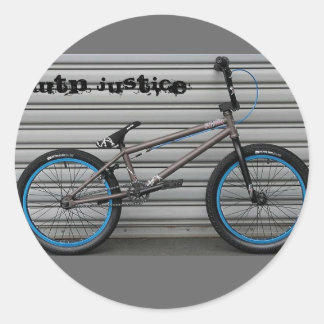 Pegatina Redonda wtp_justice_10_gray, WTP JUSTICE