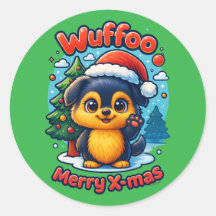 Wuffoo Molli Feliz Navidad Kawaii 3D Fiesta