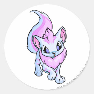 Pegatina Redonda Xweetok Striped