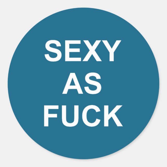 Pegatina Redonda Y As For, Sarcastic, Funny, Joke, Family  (Anverso)