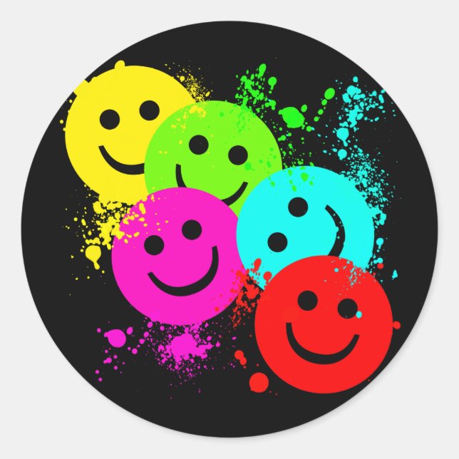 PEGATINA REDONDA Y ESLATÓN DE PINTURA (Anverso)