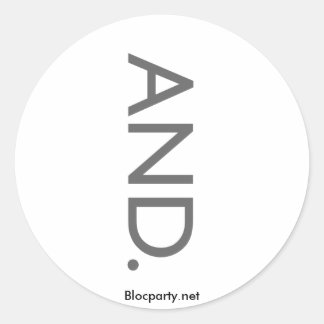 PEGATINA REDONDA Y PEGATINAS