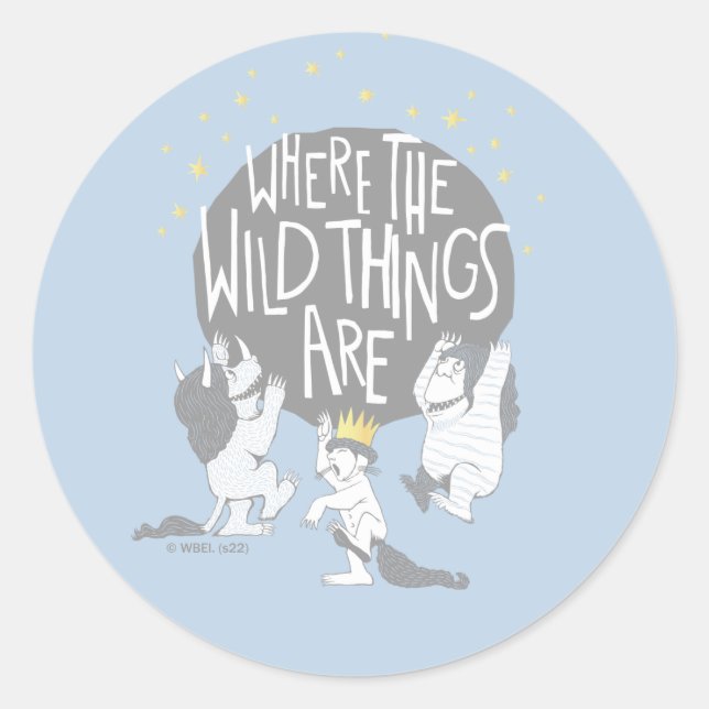 Pegatina Redonda ¡Y Rotaron Sus Terribles Ruidos! (Anverso)