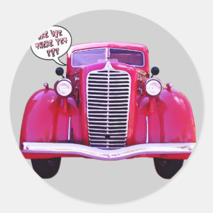 Pegatina Redonda ¿Ya estamos ahí?