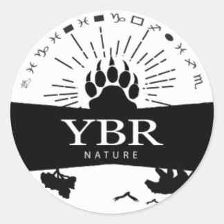 Pegatina Redonda YBRnature_sticker