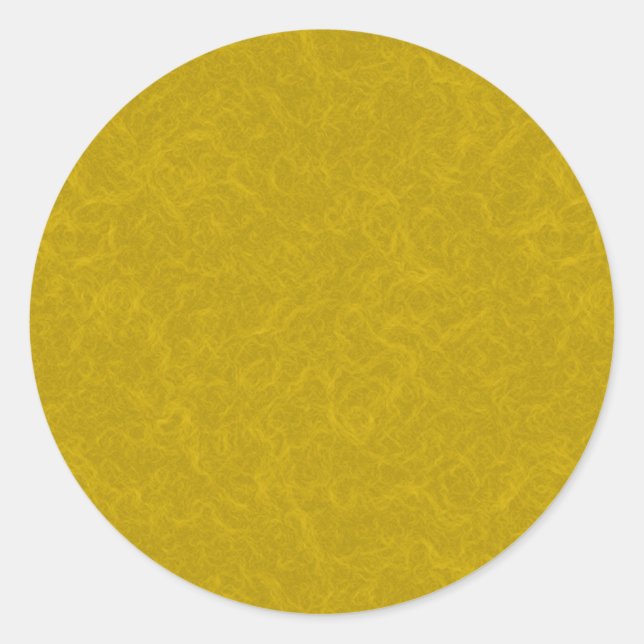 Pegatina Redonda Yellow textured surface with  swirling pattern (Anverso)
