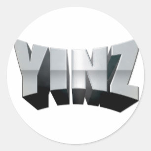 Pegatina Redonda Yinz