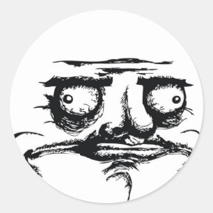 Pegatina Redonda Yo Gusta