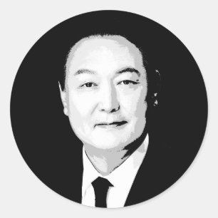 Pegatina Redonda Yoon Suk Yeol