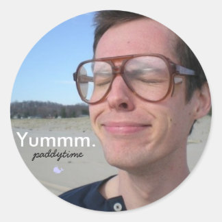 Pegatina Redonda yummm