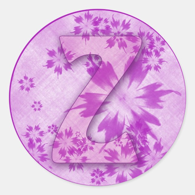 PEGATINA REDONDA Z (Anverso)