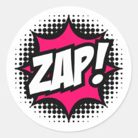¡ZAP! Estilo de libro de historietas