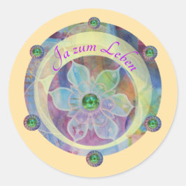 Pegatina Redonda Zauber - 