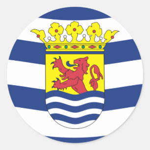 Pegatina Redonda Zelanda, Países Bajos