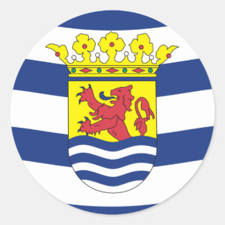 Pegatina Redonda Zelanda, Países Bajos