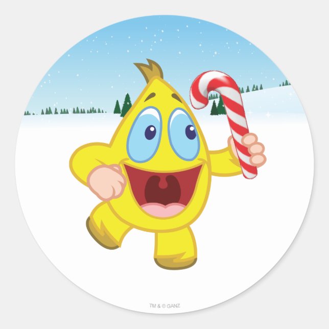 Pegatina Redonda Zingoz (Anverso)