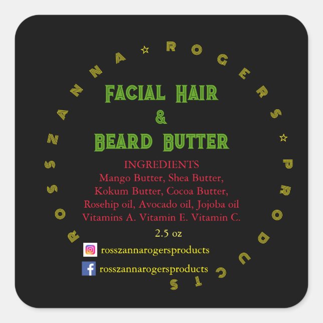 Pegatina redondo (Anverso)