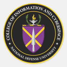 Pegatina redondo CIC