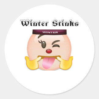 Pegatina redondo clásico