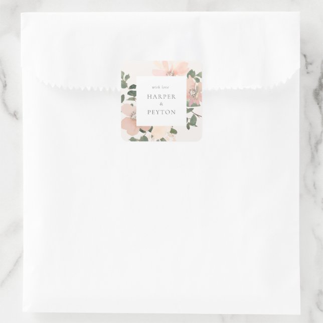 Pegatina redondo clásico (Bolso)