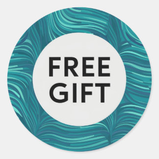 Pegatina redondo clásico Bello diseño de regalo gr