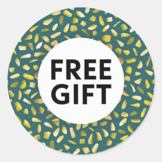 Pegatina redondo clásico Bello diseño de regalo gr