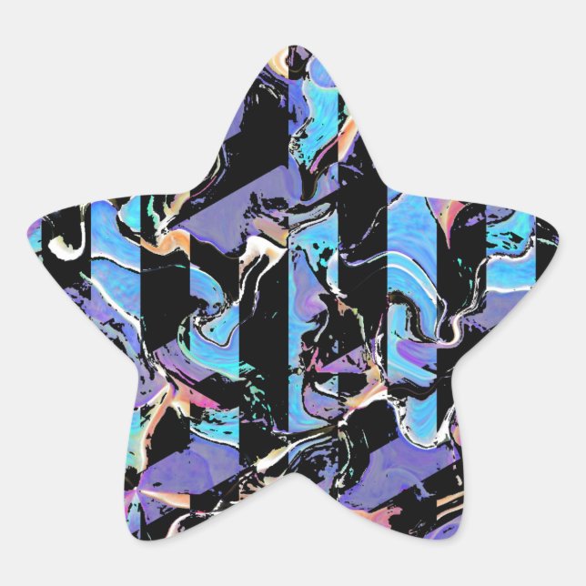 Pegatina redondo clásico de Eyesore (Anverso)