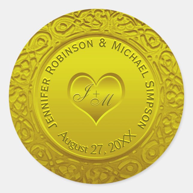 Pegatina redondo clásico de la mirada del Relieve (Anverso)