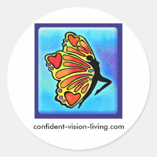 PEGATINA redondo CVL