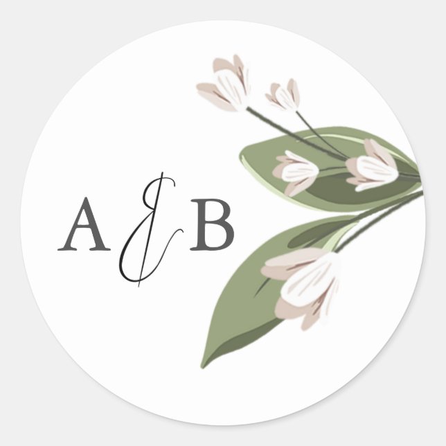 Pegatina redondo de los blusas de rubor (Anverso)