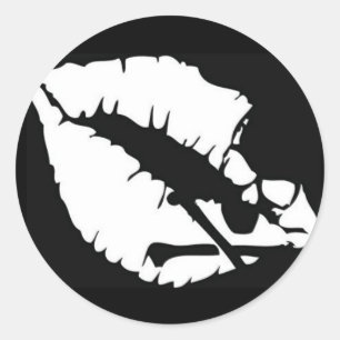 Pegatina redondo del golpe de gracia