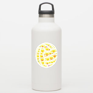 Pegatina redondo del Netball del vinilo del tema