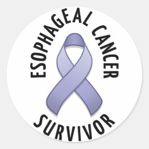 Pegatina redondo del superviviente del esófago del