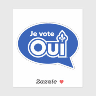 Pegatina Référendum OUI-Québec